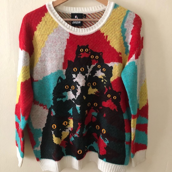 Pretty Snake Sweaters Wool Cat Eye Sweater By Poshmark